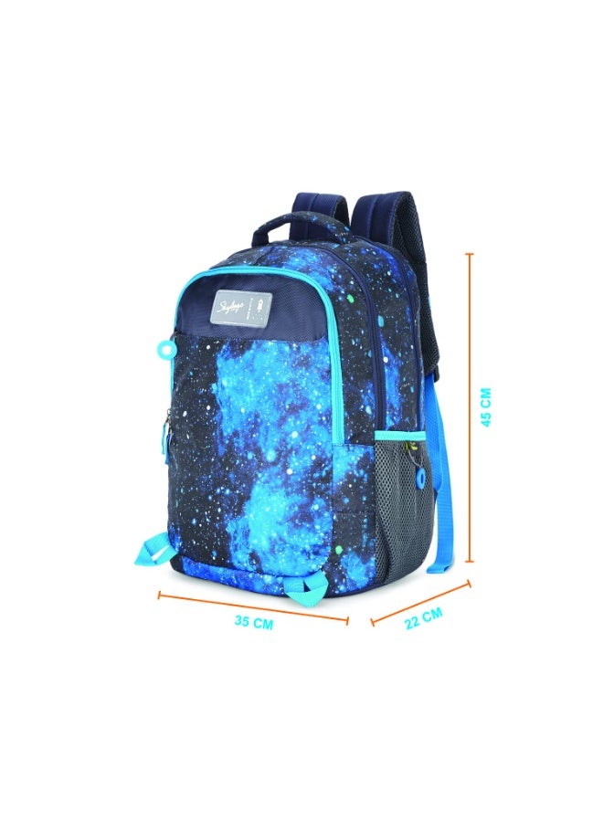 سكاي باجز Skybags Riddle 1 Black 45 Cms Casual Standard Backpack - Image 2